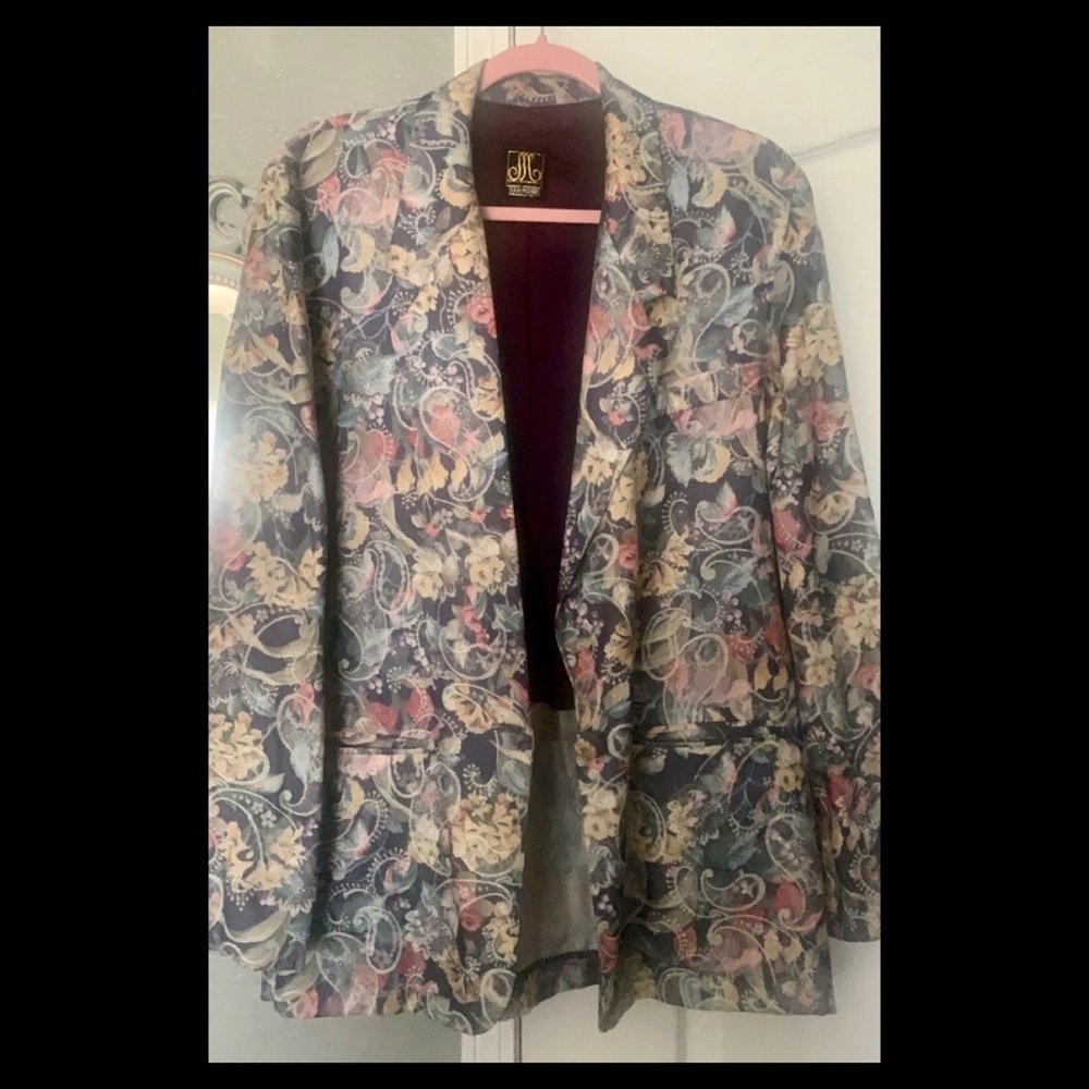Floral Blazer
